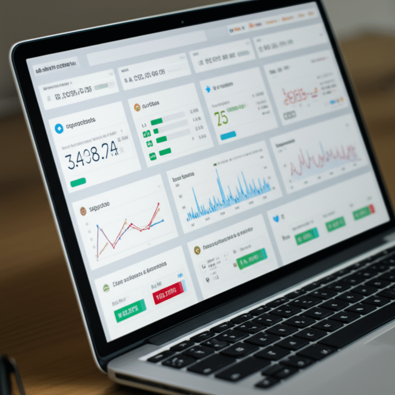 Métricas de Engajamento Cripto Painel de controle com métricas de engajamento de redes sociais