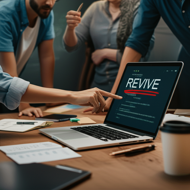 Revitalização de Projeto Equipe trabalhando em projeto de criptomoeda