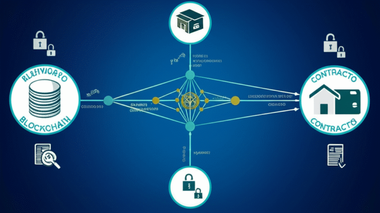 Automação da Partilha de Bens Gráfico mostrando a automatização do fluxo de partilha de bens via blockchain