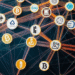 Gráfico mostrando a interconexão de diferentes criptomoedas